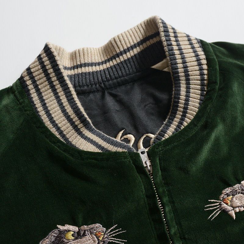 DELUXEWARE デラックスウエア スカジャン DSJ-001 50s SOUVENIA JACKET メンズ ジャケット 別珍