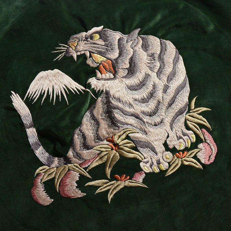 DELUXEWARE デラックスウエア スカジャン DSJ-001 50s SOUVENIA JACKET メンズ ジャケット 別珍