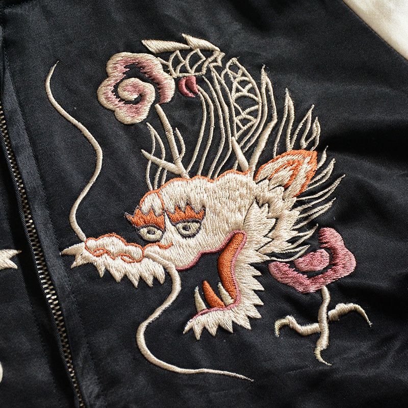 DELUXEWARE デラックスウエア スカジャン DSJ-001 50s SOUVENIA JACKET メンズ ジャケット 別珍