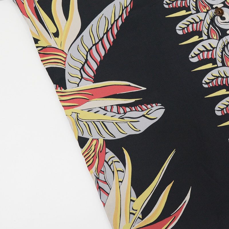 デラックスウエア DELUXEWARE アロハシャツ AL-20S BIRD OF PARADISE 半袖 アメカジ メンズ