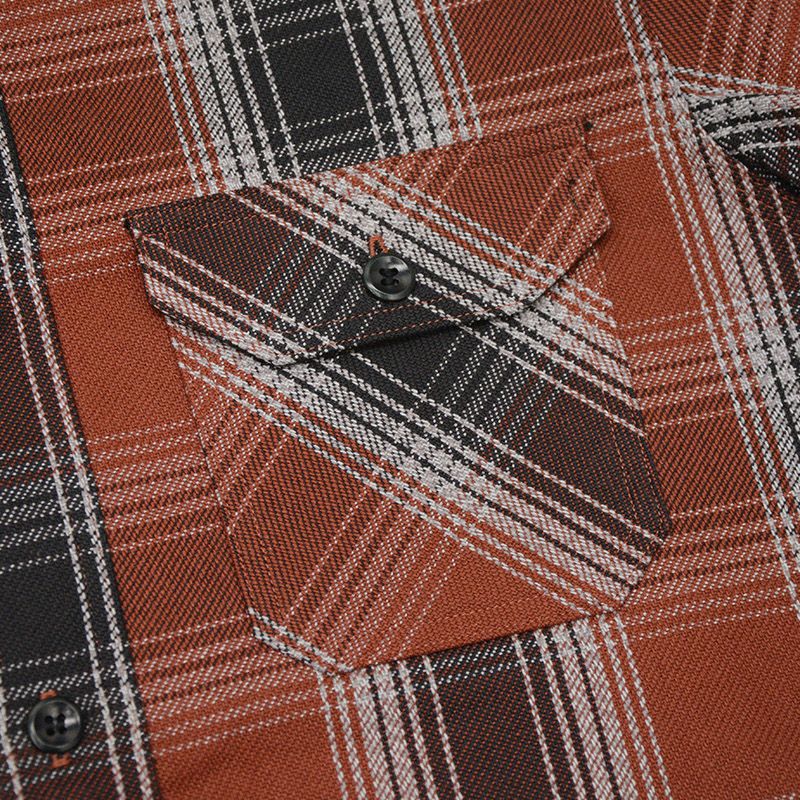 デラックスウエア DELUXEWARE シャツ HV-59 OMBRE HEAVY NEL SHIRT