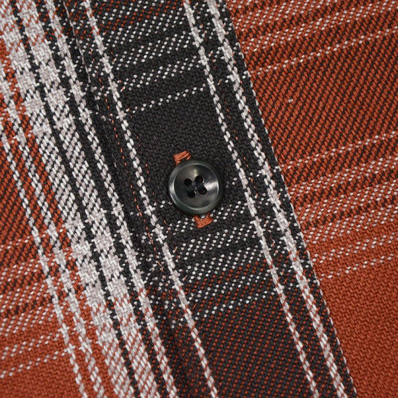 デラックスウエア DELUXEWARE シャツ HV-59 OMBRE HEAVY NEL SHIRT