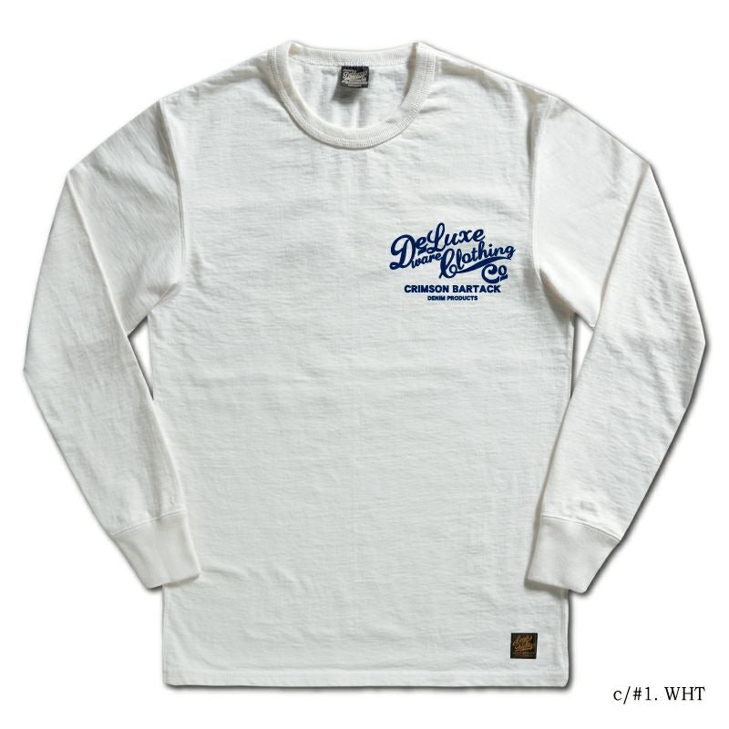 DELUXEWARE デラックスウエア ロンT Tシャツ BRGX-264 CRIMSON BARTACK 長袖