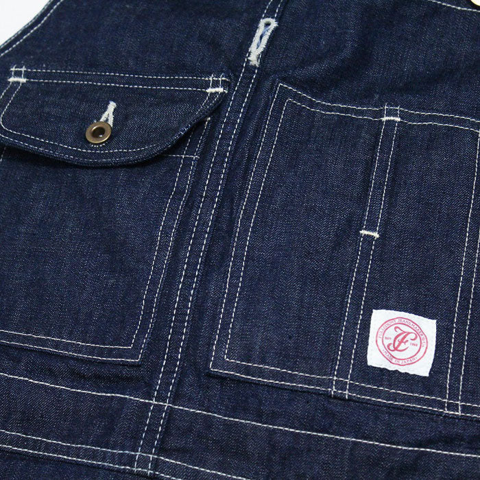 FULLCOUNT フルカウント オーバーオール 1005 Denim Bib Overalls デニムビブオーバーオール