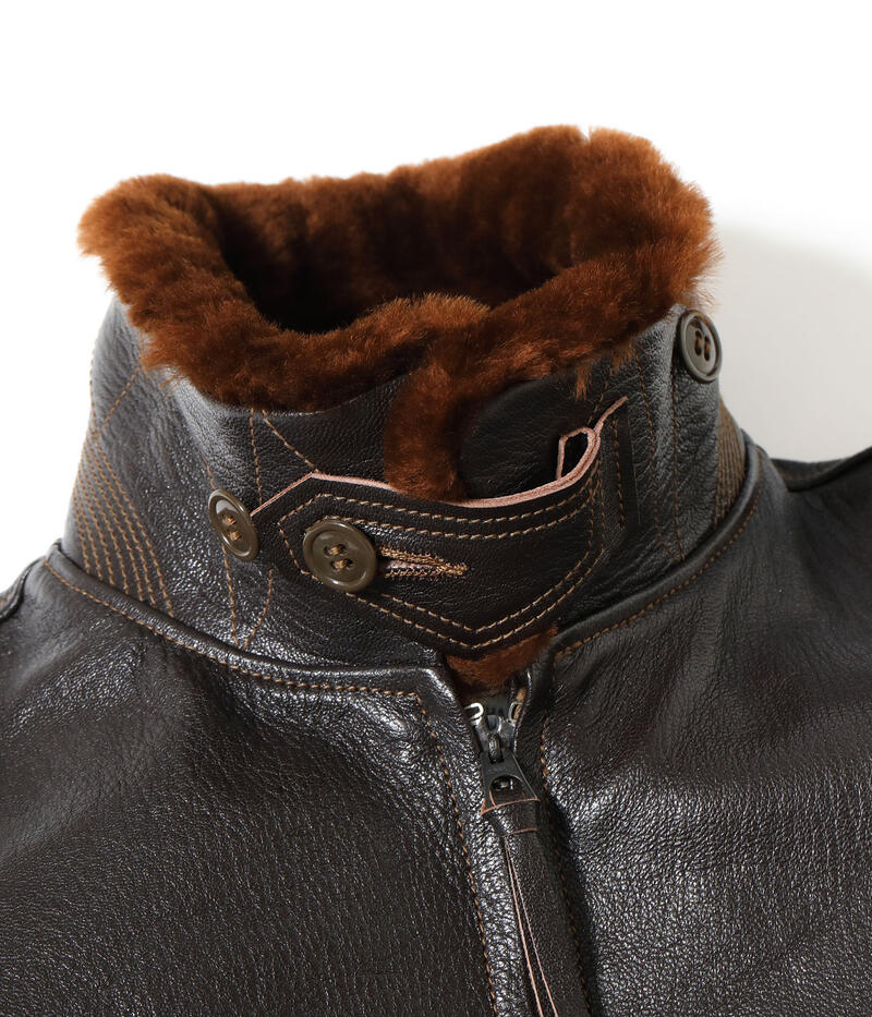 バズリクソンズ BUZZ RICKSON'S G-1 フライトジャケット BR80685 Type G-1 Mil-J-7823 B.RICKSON MFG CO SUKA PRINT LINING
