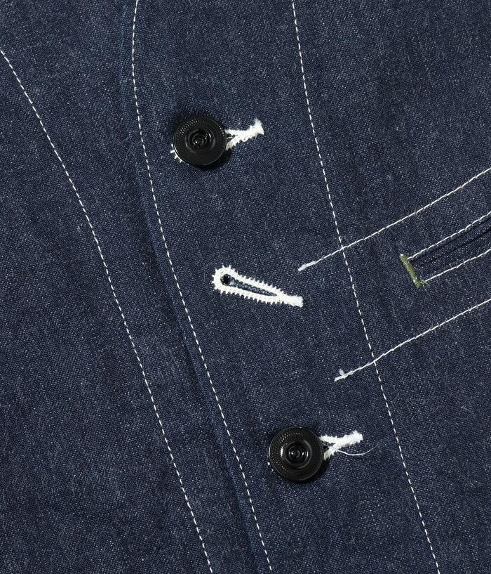 SUGAR CANE シュガーケーン Lot No SC15702 11oz. BLUE DENIM WORK VEST デニムワークベスト メンズ