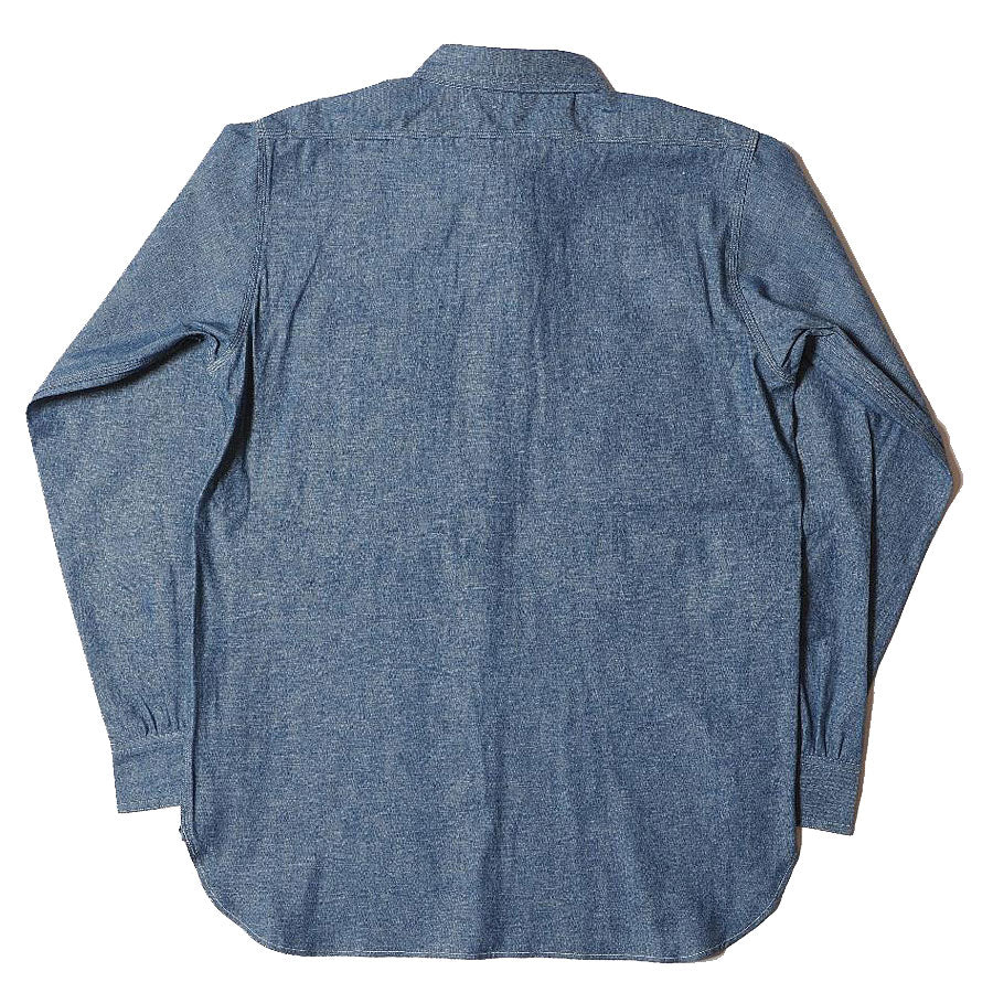 ウエアハウス WAREHOUSE シャンブレーシャツ Lot 3061 CHAMBRAY WORK SHIRTS FULL OPEN メンズ 長袖