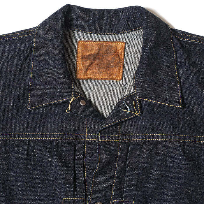 WAREHOUSE ウエアハウス デニムジャケット Lot DD-S2001XX NEW DENIM(WW II MODEL)ONE WASH Gジャン M-XL インディゴ アメカジ