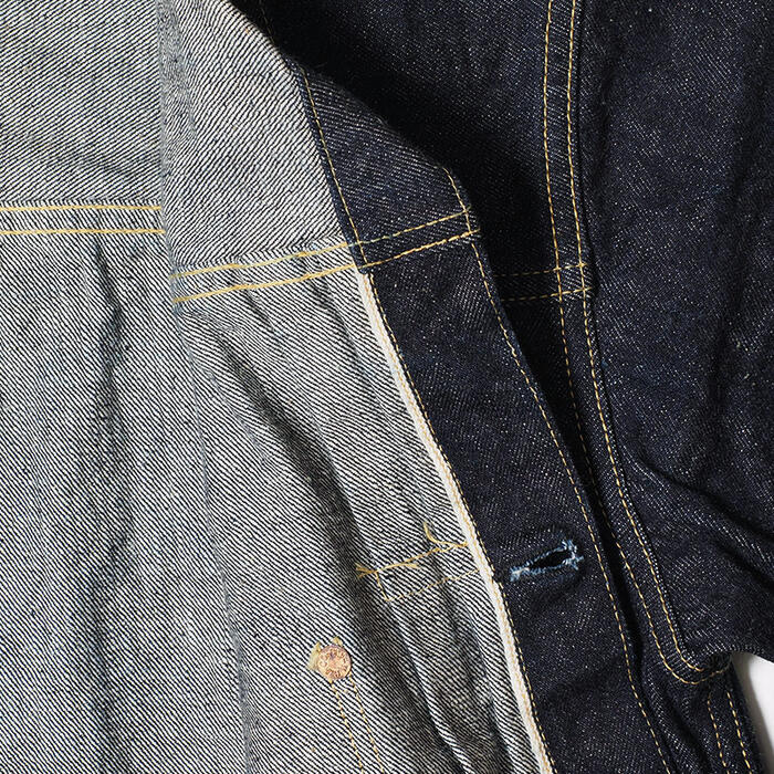 WAREHOUSE ウエアハウス デニムジャケット Lot DD-S2001XX NEW DENIM(WW II MODEL)ONE WASH Gジャン M-XL インディゴ アメカジ