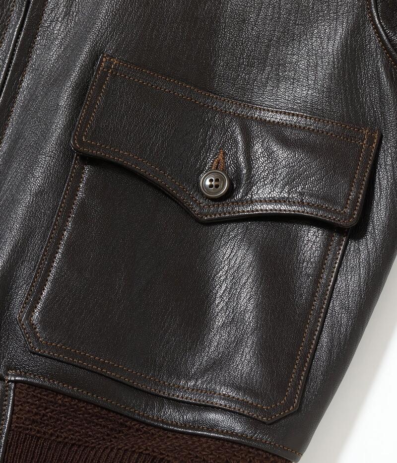 バズリクソンズ BUZZ RICKSON'S G-1 フライトジャケット BR80685 Type G-1 Mil-J-7823 B.RICKSON MFG CO SUKA PRINT LINING