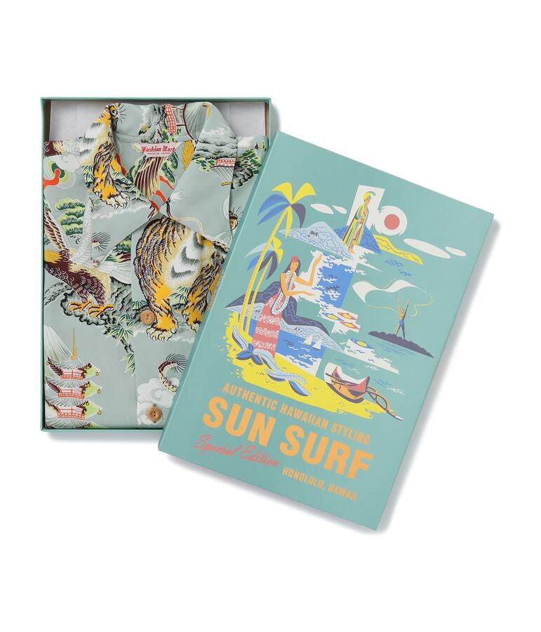 SUN SURF サンサーフ アロハシャツ SS39743 SUN SURF SPECIAL EDITION EAGLE TIGER DRAGON スペシャルエディション
