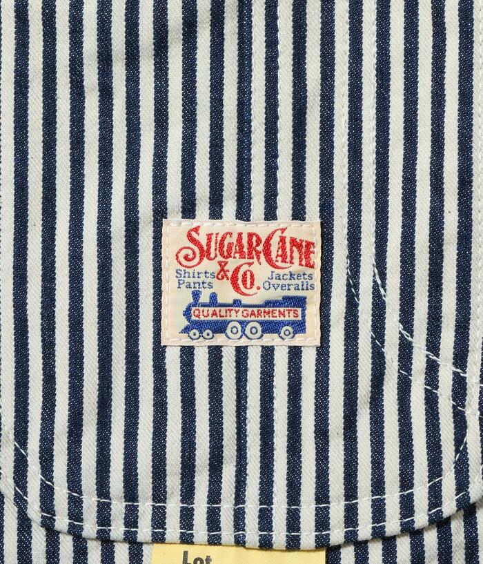 SUGAR CANE シュガーケーン SC15656 11oz HICKORY STRIPE WORK COAT ワークコート ジャケット ヒッコリーストライプ