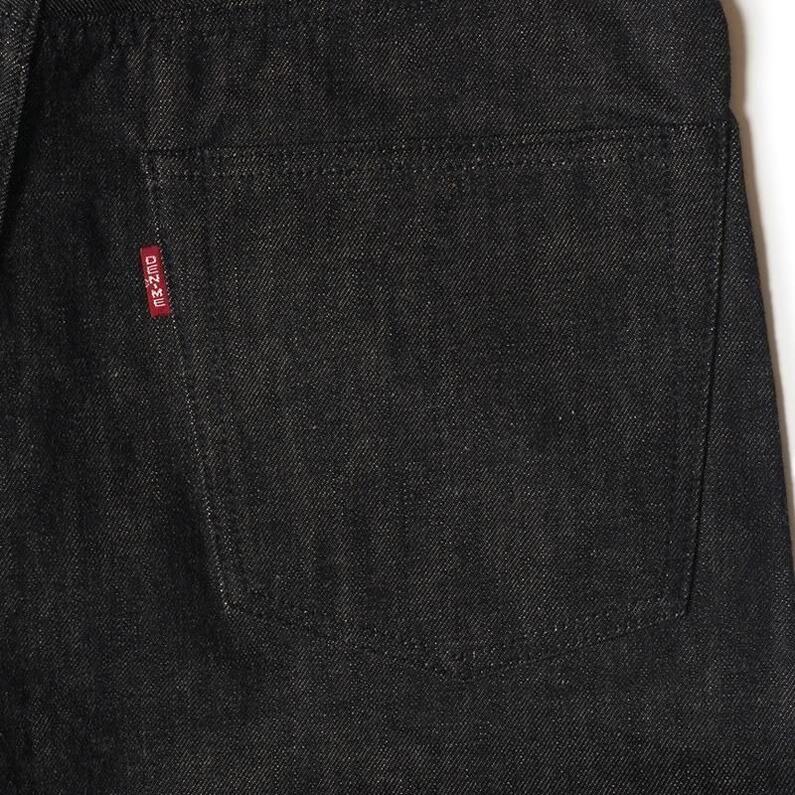 Denime ドゥニーム Lot 224-66B (66MODEL) BLACK DENIM ブラックデニム 66モデル ジーンズ メンズ