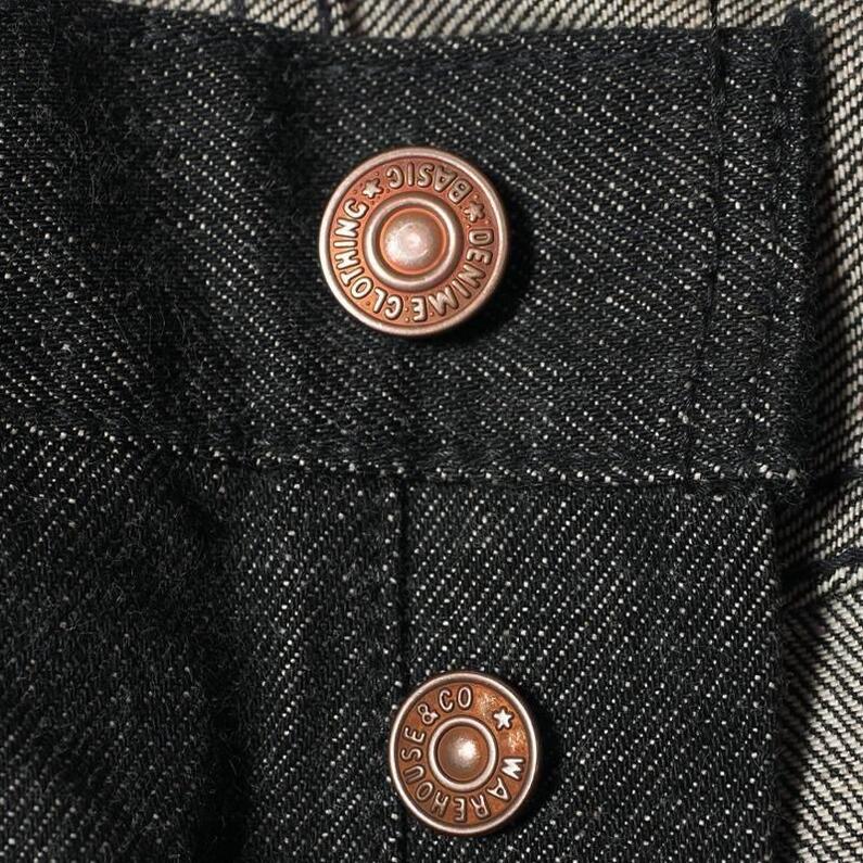 Denime ドゥニーム Lot 224-66B (66MODEL) BLACK DENIM ブラックデニム 66モデル ジーンズ メンズ