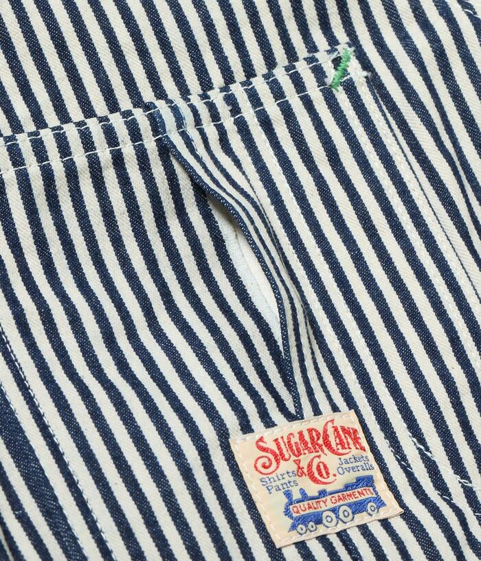 SUGAR CANE シュガーケーン SC15656 11oz HICKORY STRIPE WORK COAT ワークコート ジャケット ヒッコリーストライプ