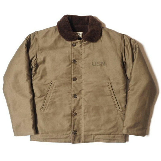 WAREHOUSE ウエアハウス N-1 デッキジャケット Lot 2227 FINAL FORM OF WW2 1945 N-1 WINTER JACKET KHAKI (NXSX 79062) PATTERN A