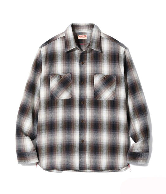 シュガーケーン SUGAR CANE ネルシャツ SC29561 TWILL CHECK WORK SHIRT