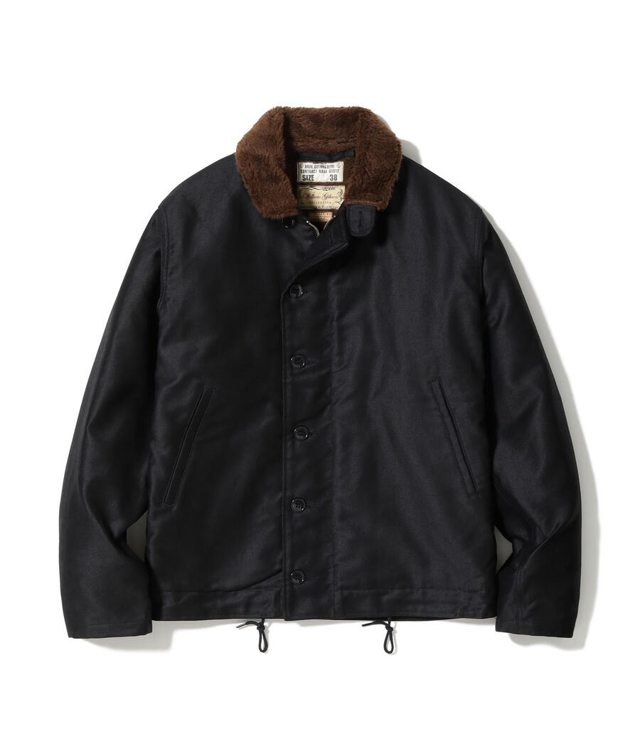 BUZZ RICKSON'S バズリクソンズ デッキジャケット BR16033 WILLIAM GIBSON COLLECTION Type BLACK N-1