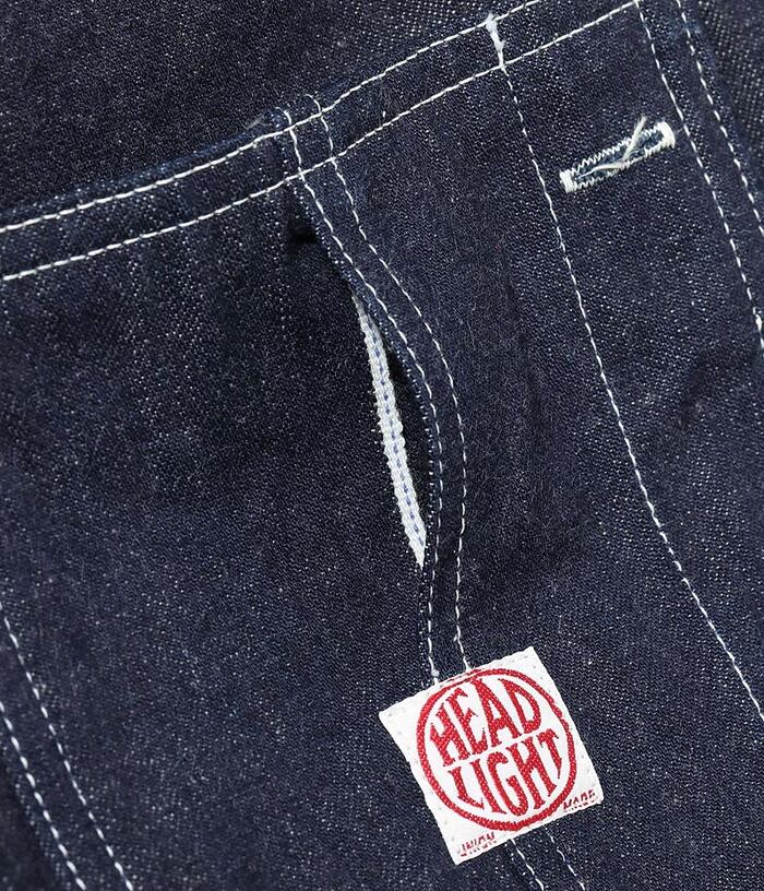 HEADLIGHT ヘッドライト HD15844 9.5oz. SPECIAL WEAVE DENIM DOUBLE BREASTED COAT デニム ダブルブレストコート メンズ