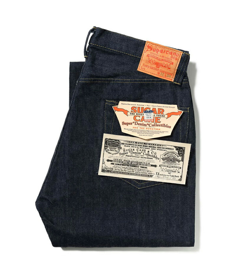 シュガーケーン SUGAR CANE デニム ジーンズ SC49050 SUGAR CANE Super "Denim" Collectibles Made in U.S.A. #50 13.5oz. DENIM WAIST OVERALLS “1940’s SPECIAL”