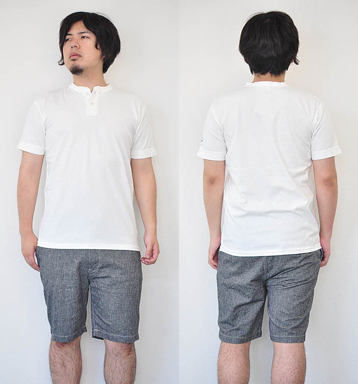 トゥームーン ヘンリーネック 24223 Henley neck tee