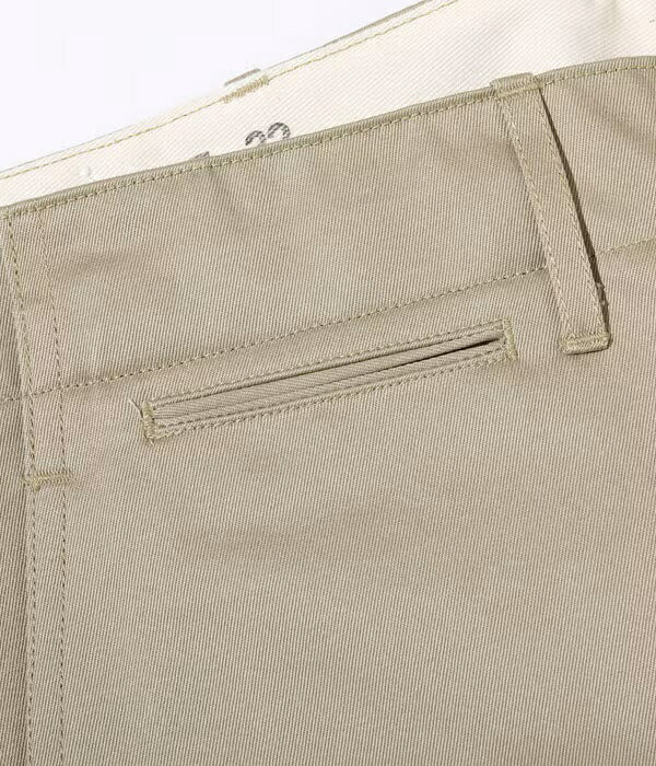 BUZZ RICKSON'S バズリクソンズ パンツ M43036 EARLY MILITARY CHINOS 1942 MODEL (ONE WASH)
