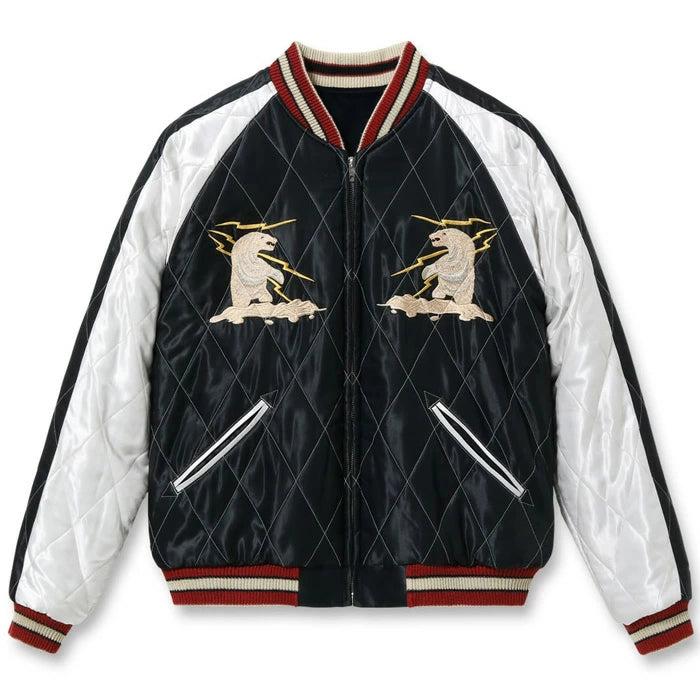 テーラー東洋 スカジャン TT15544-128 Late 1950s Style Velveteen Souvenir Jacket “MOUNTAIN GOAT” × “ALASKAN FLAG” メンズ アメカジ