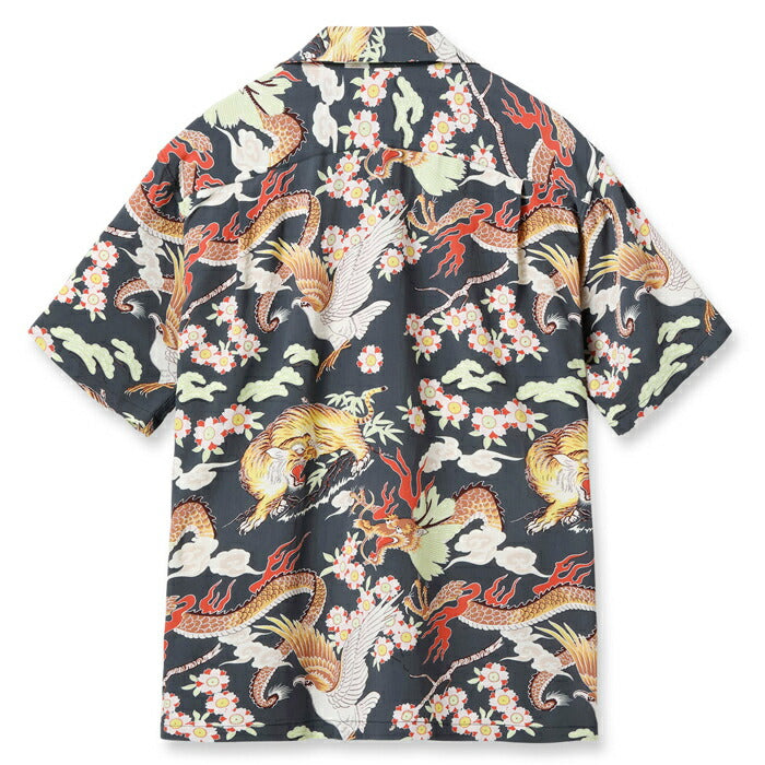SUN SURF サンサーフ アロハシャツ SS39414 RAYON HAWAIIAN SHIRT “THE TRIANGULAR FIGHT”