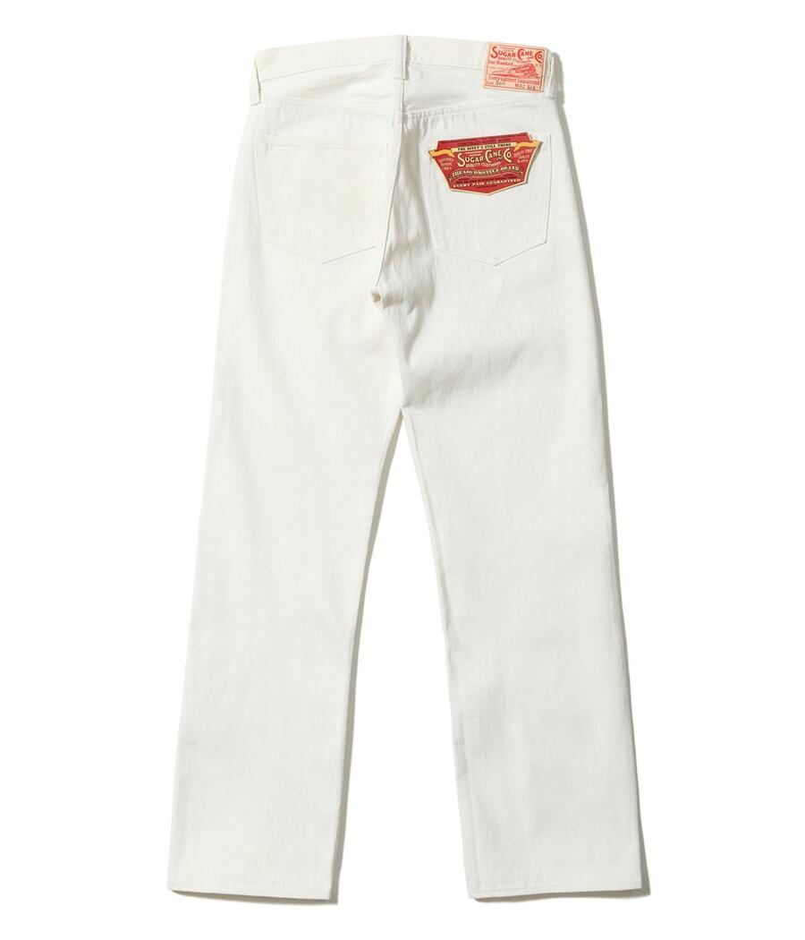 SUGAR CANE シュガーケーン SC42560 13oz. WHITE DENIM 1947 MODEL REGULAR STRAIGHT ホワイト ジーンズ メンズ アメカジ