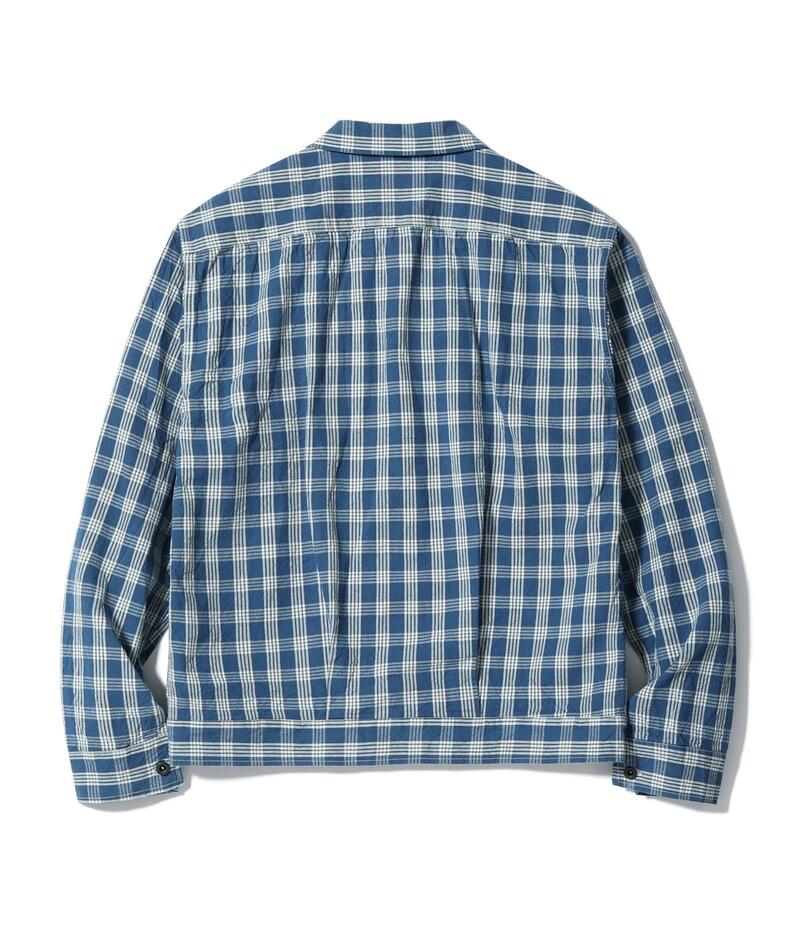 ユニオンサプライ UNION SUPPLY US15901 UNION SUPPLY PALAKA CHECK SHIRT BLOUSE パラカチェックジャケット