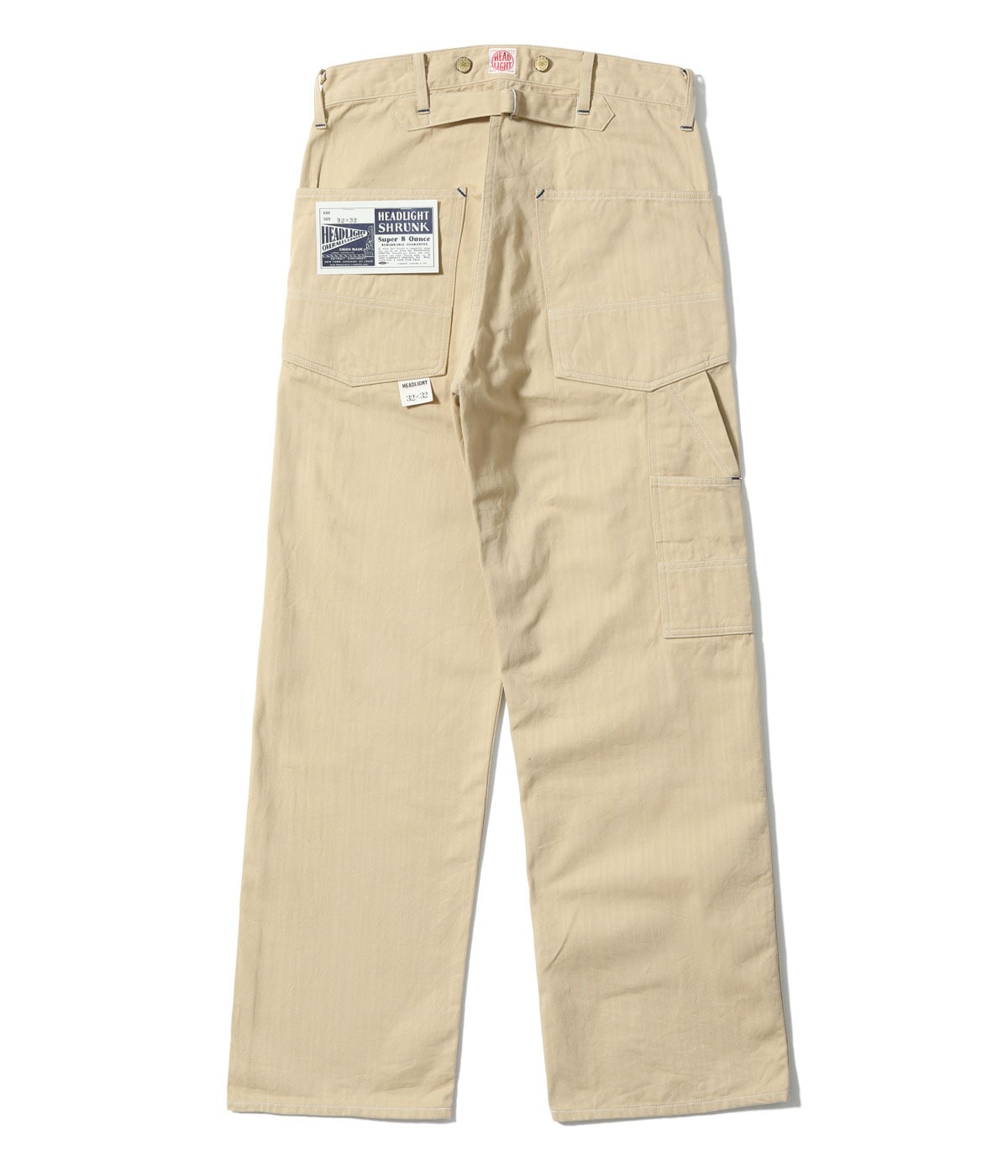 HEADLIGHT ヘッドライト HD42656 10oz. RANDOM HBT WORK DUNGAREES ワークパンツ