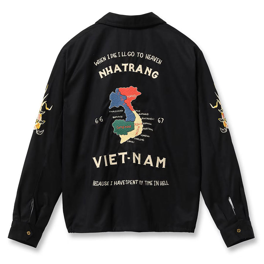 テーラー東洋 ベトジャン ジャケット TT15977 Mid 1960s Style Cotton Vietnam Jacket “VIETNAM MAP”