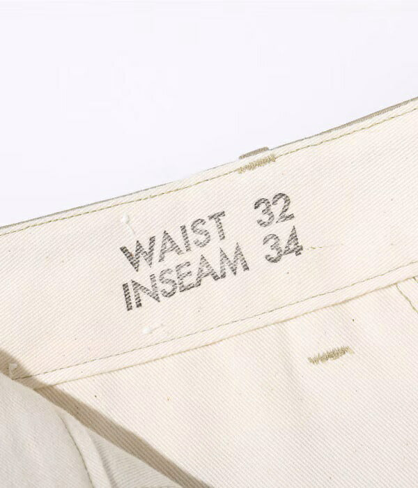 BUZZ RICKSON'S バズリクソンズ パンツ M43036 EARLY MILITARY CHINOS 1942 MODEL (ONE WASH)