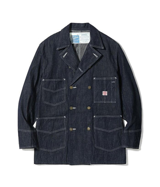 HEADLIGHT ヘッドライト HD15844 9.5oz. SPECIAL WEAVE DENIM DOUBLE BREASTED COAT デニム ダブルブレストコート メンズ
