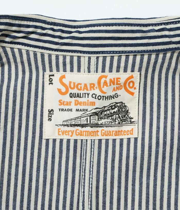 SUGAR CANE シュガーケーン SC15656 11oz HICKORY STRIPE WORK COAT ワークコート ジャケット ヒッコリーストライプ
