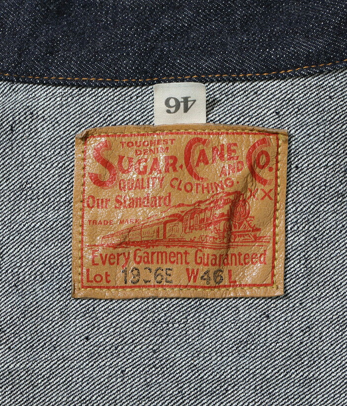 シュガーケーン SUGAR CANE デニムジャケット SC11936T 13oz. DENIM BLOUSE 1936 MODEL (T-BACK)