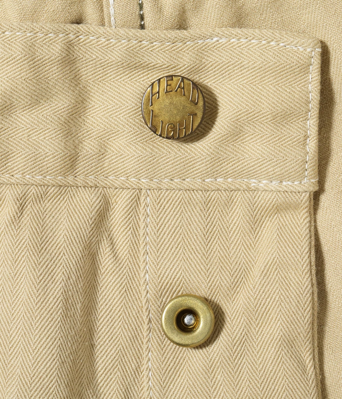 HEADLIGHT ヘッドライト HD42656 10oz. RANDOM HBT WORK DUNGAREES ワークパンツ