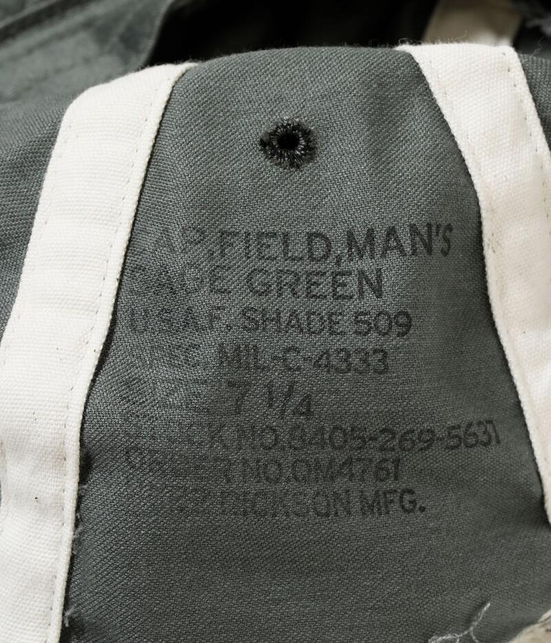 BUZZ RICKSON'S バズリクソンズ キャップ BR02881 CAP, FIELD, MAN'S SAGE GREEN