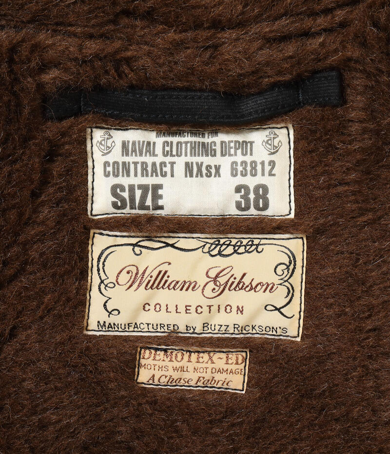 BUZZ RICKSON'S バズリクソンズ デッキジャケット BR16033 WILLIAM GIBSON COLLECTION Type BLACK N-1