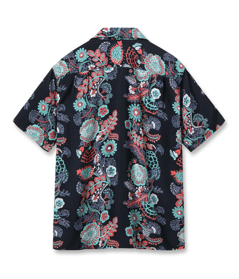 DUKE KAHANAMOKU デュークカハナモク アロハシャツ DK39632 DUKE KAHANAMOKU SPECIAL EDITION HANAHOU FLOWER (SHORT SLEEVE) スペシャルエディション 2026