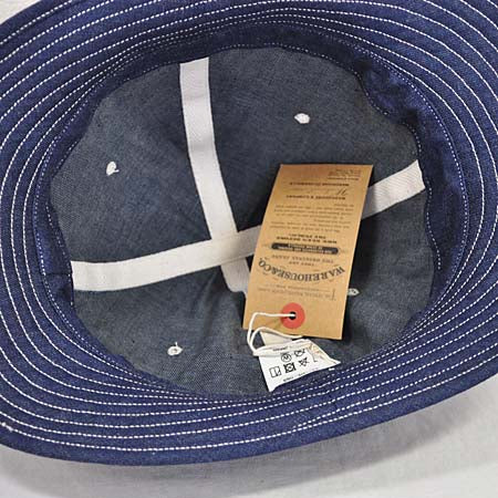 WAREHOUSE ウエアハウス Lot 5200 DENIM ARMY HAT