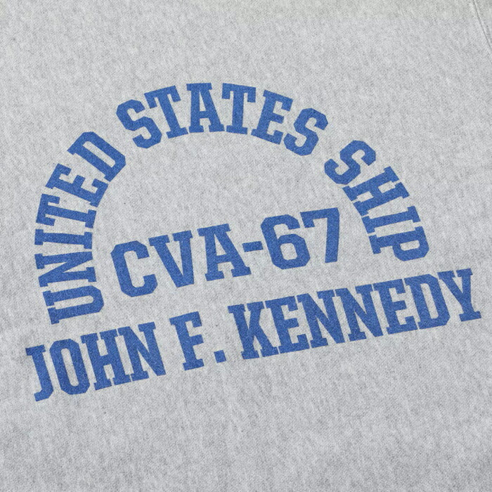 BUZZ RICKSON'S バズリクソンズ スウェット BR69645 HORIZONTAL KNITTING SWEAT SHIRT “CVA-67 J.F. KENNEDY” トレーナー