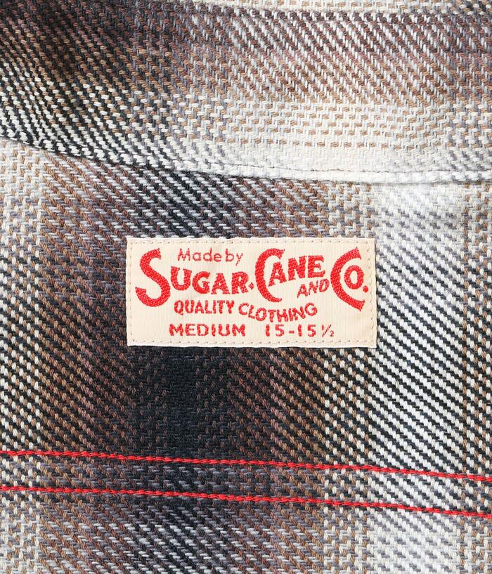 シュガーケーン SUGAR CANE ネルシャツ SC29561 TWILL CHECK WORK SHIRT