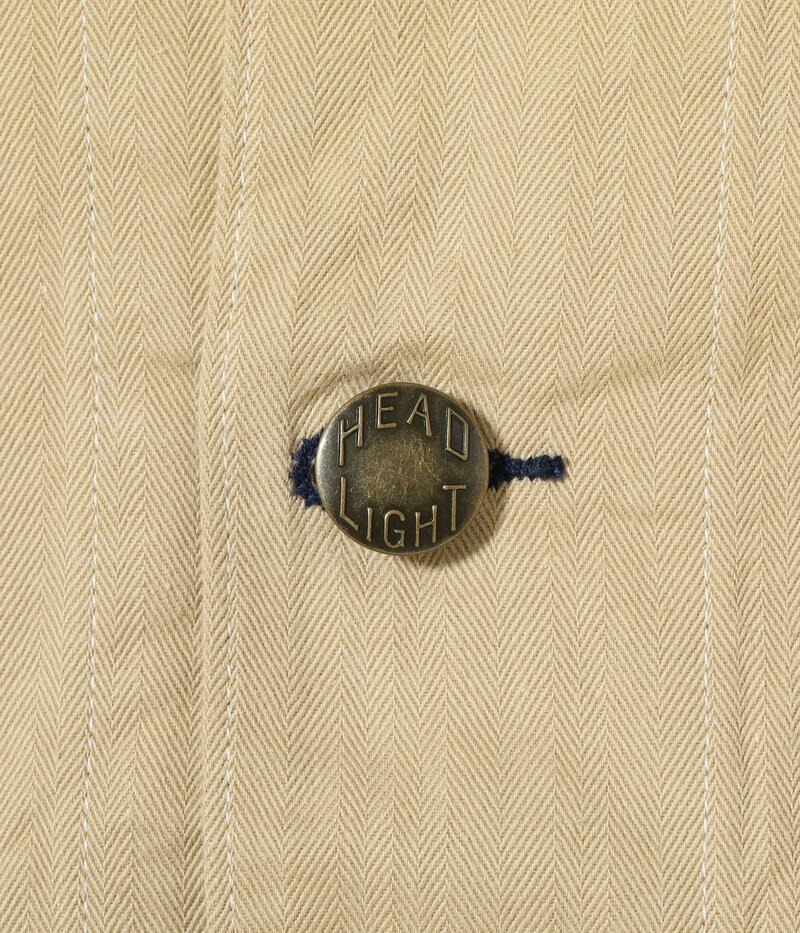 HEADLIGHT ヘッドライト HD15908 10oz. RANDOM HBT WORK COAT ワークコート メンズ