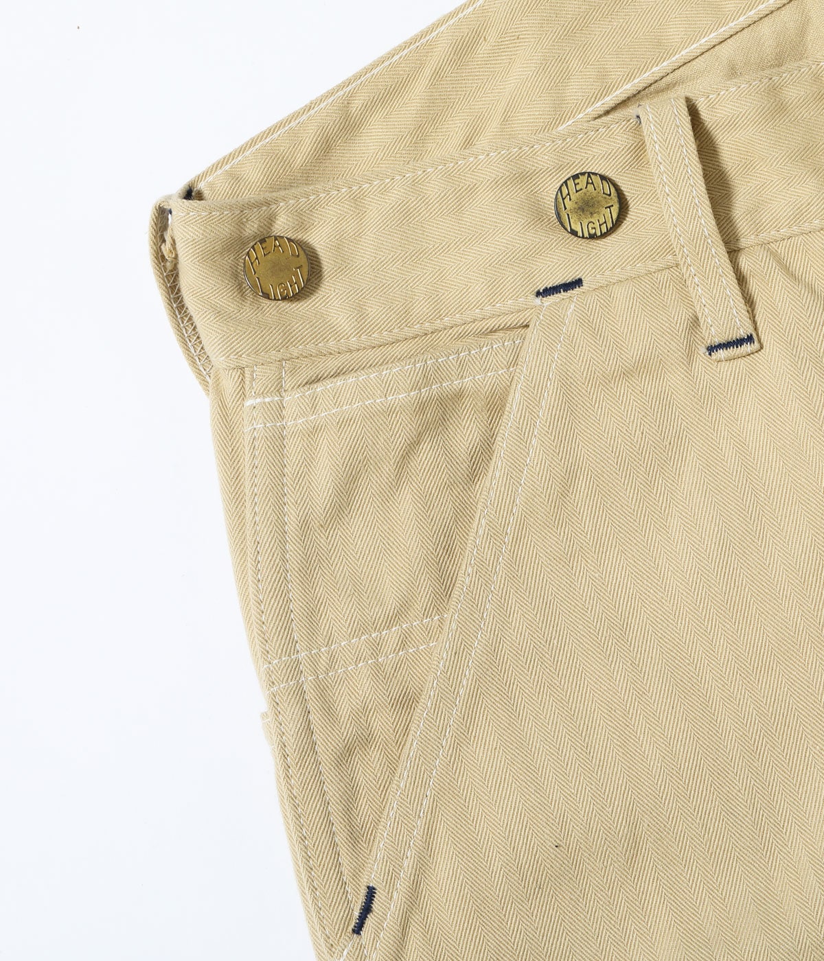 HEADLIGHT ヘッドライト HD42656 10oz. RANDOM HBT WORK DUNGAREES ワークパンツ