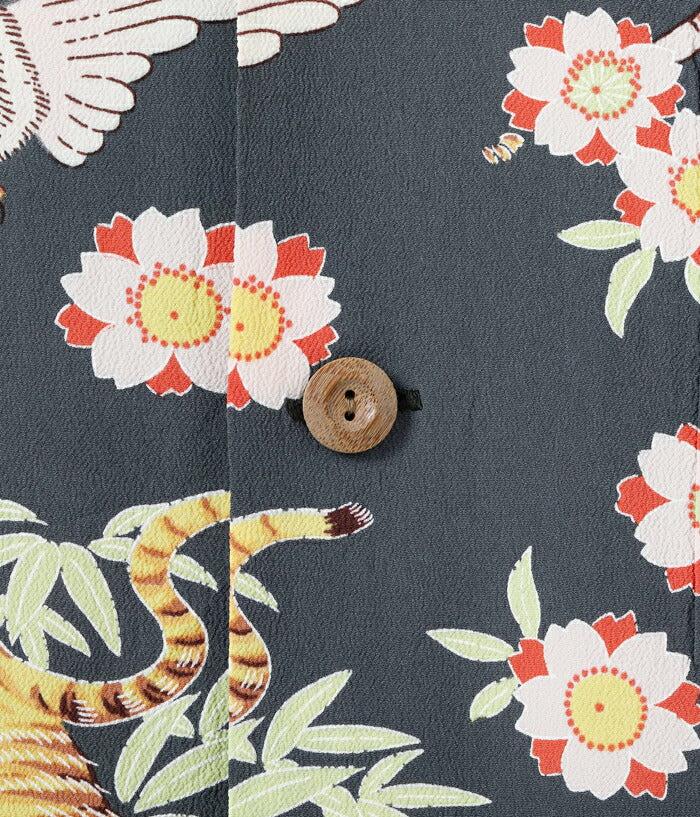 SUN SURF サンサーフ アロハシャツ SS39414 RAYON HAWAIIAN SHIRT “THE TRIANGULAR FIGHT”