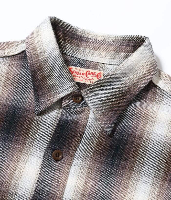 シュガーケーン SUGAR CANE ネルシャツ SC29561 TWILL CHECK WORK SHIRT