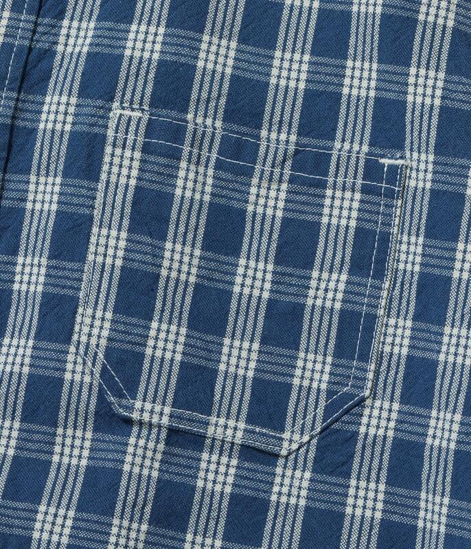 ユニオンサプライ UNION SUPPLY US15901 UNION SUPPLY PALAKA CHECK SHIRT BLOUSE パラカチェックジャケット