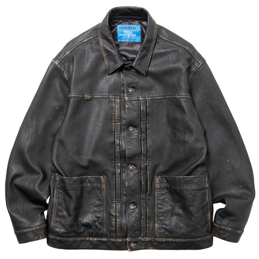 Liberaiders リベレイダース レザージャケット WASHED LEATHER JACKET 730132603