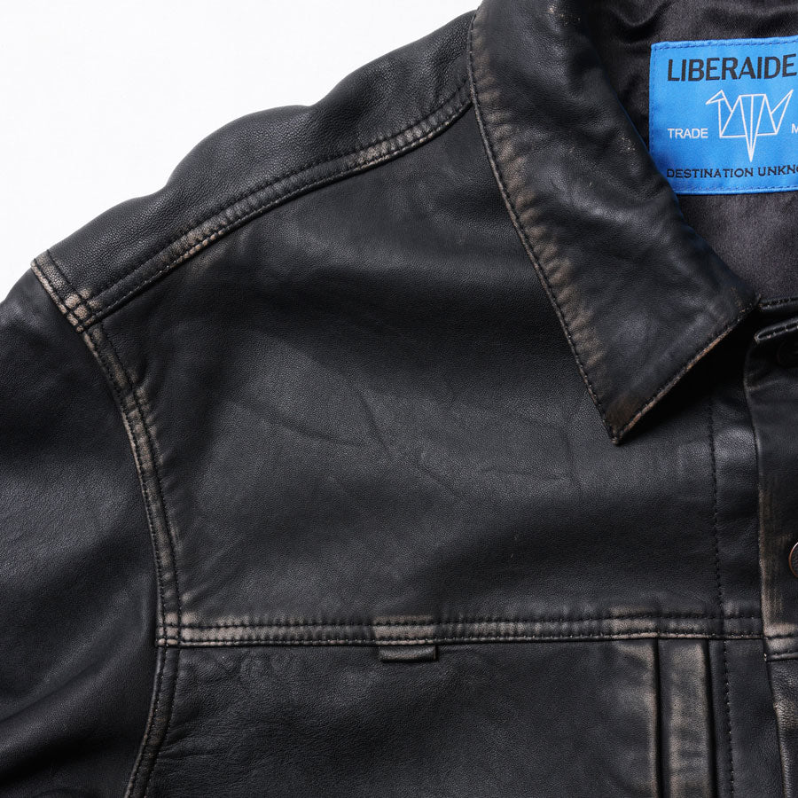 Liberaiders リベレイダース レザージャケット WASHED LEATHER JACKET 730132603